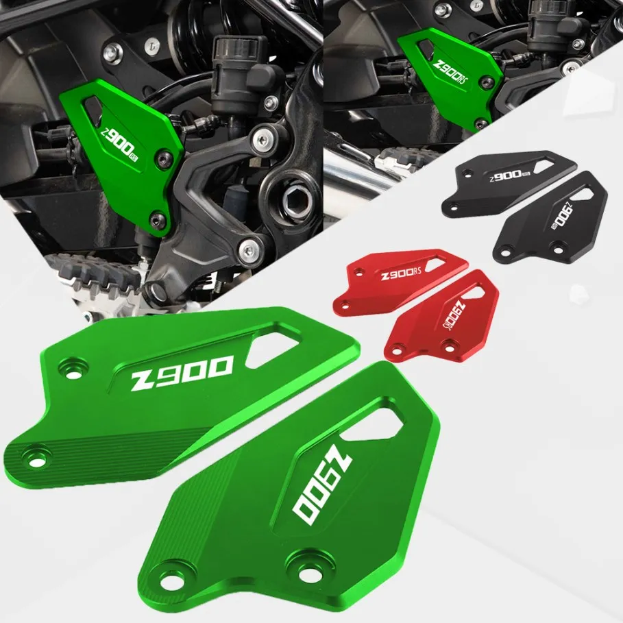

FOR Kawasaki Z900RS Cafe 2017 2018 2019 2020 2021 2022 Motorcycle Accessories Aluminum Heel Protective Cover Guard Z 900RS SE