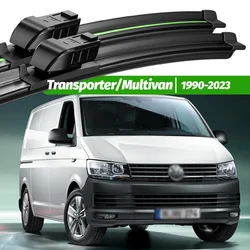 For VW Transporter Multivan T4 T5 T6 T7 1990-2023 2pcs Front Windshield Wiper Blades 2014 2015 Windscreen Window Accessories