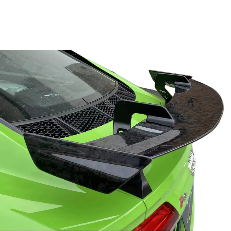 

P-style Dry Carbon Fiber Body Kit for Audi R8 Rear Spoiler Rear Bumper Fender