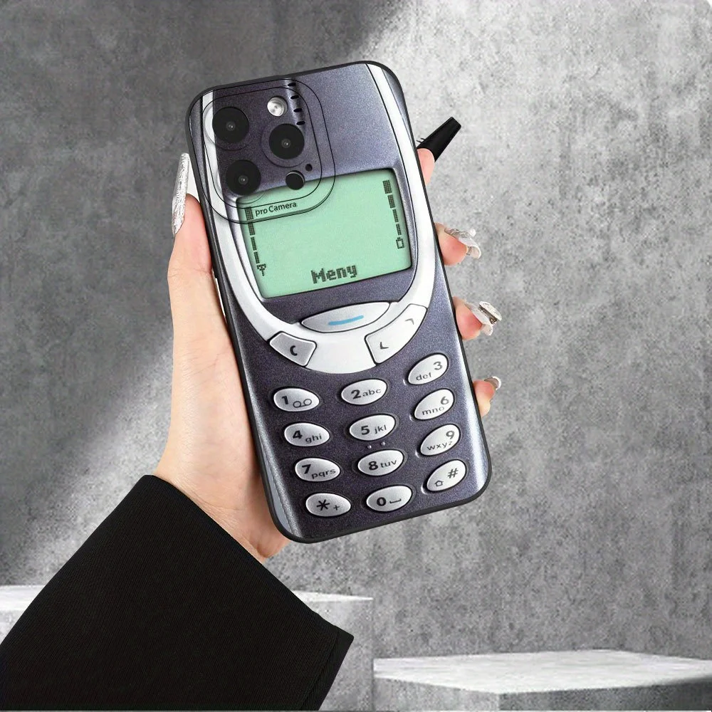 Nokia Phone ? coque de téléphone portable tendance, Texture mate, pour IPhone 16/16PRO/16PLUS/16PROMAX/15PLUS/15PRO/15PROMAX/14PLUS/14PROMAX/13 Nokia Phone ? coque de téléphone portable tendance, Texture mate, pour IPhone 16/16PRO/16PLUS/16PROMAX/15PLUS/15PRO/15PROMAX/14PLUS/14PROMAX/13