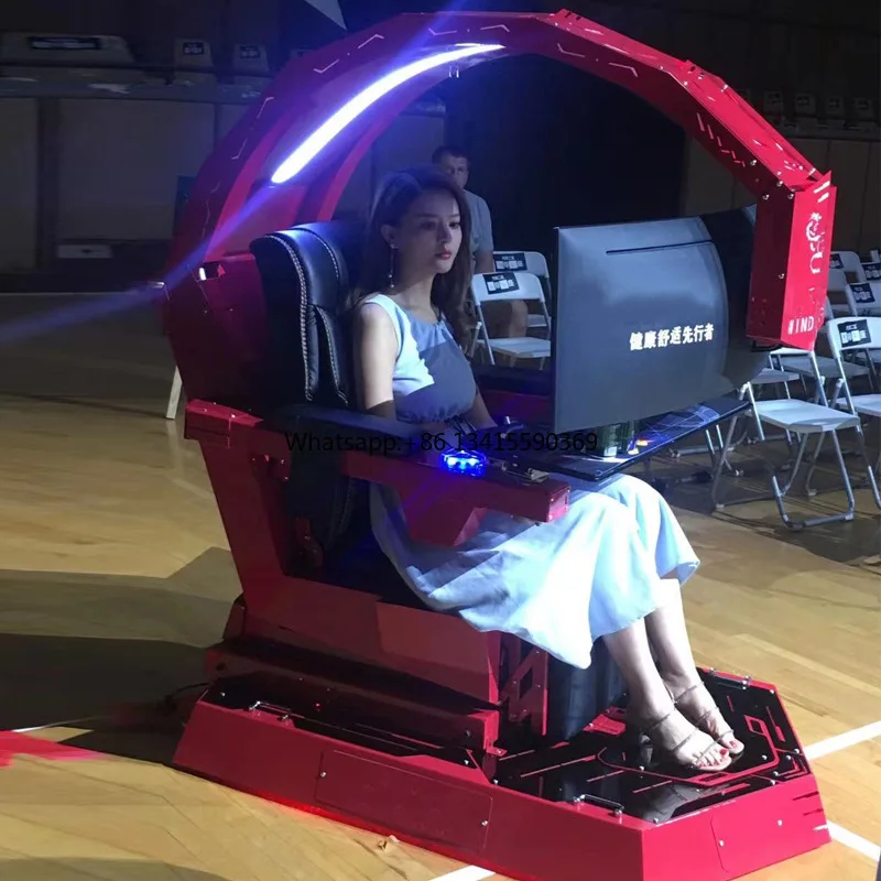 

High-tech Intelligence Manufacturer Triple Monitors Ergonomics Cool Integrated Cockpit Office Gaming Chair From China
