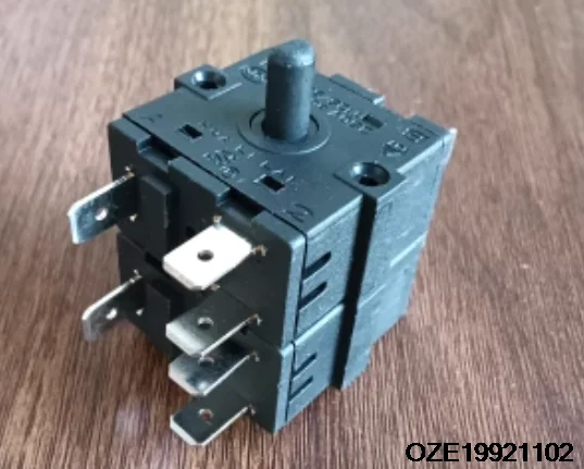 FZ31-10 11-Pin 8-Position Adjustable Switch - Function Selector Switch for Electric Oven, Cyclic Control Setting Switch
