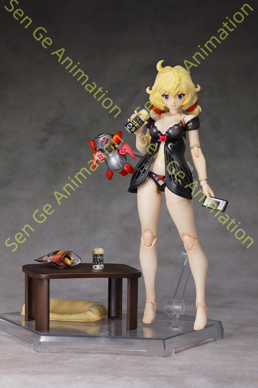 

【24 Hours Shipping】Alphamax Dragon Rider Sophia Pajamas/Linger Version Machine Girl Assembly Model