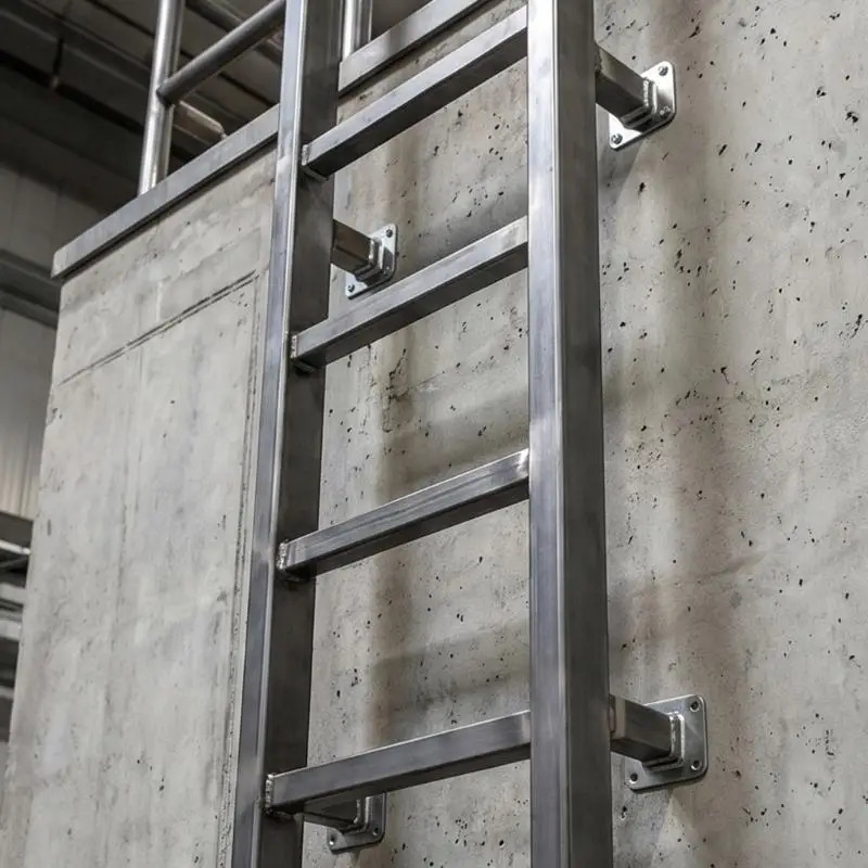 Metall-Quadratpfosten-Flansch, Basismetall-Zaunhalter, Wandmontage, Schienenendhalterung, Anschluss für Zaungeländermontage D2RD – Detail 7