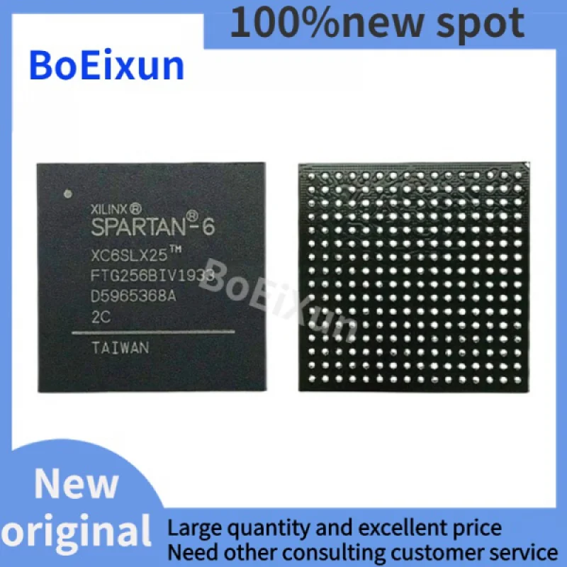 

1-10 Pieces XC6SLX25-2FTG256C LBGA-256 XC6SLX25 Embedded Chip IC Integrated Circuit Brand New Original Free Shipping