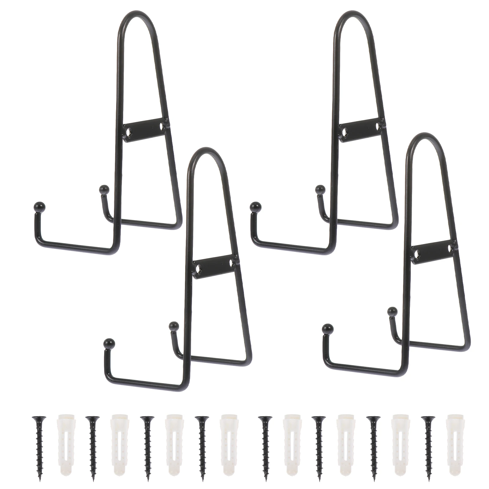 

4 Pcs Ceramic Display St Plate Rack Dish Holder Home Decor Storage ganizer For Living Room Kitchen Office Durability Quality