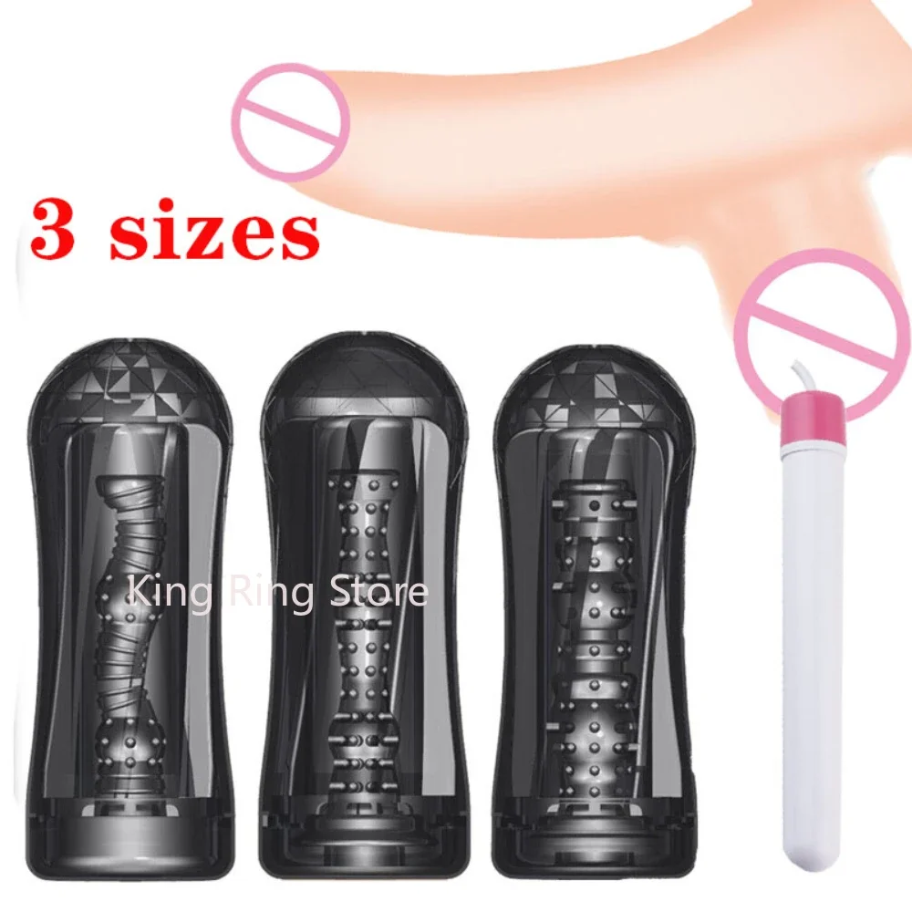 

Male Masturbation Aircraft Cup Penile Stimulator Crystal Soft Or Transparent Simulated Vaginal Delayed Training Adult Sexual Toy