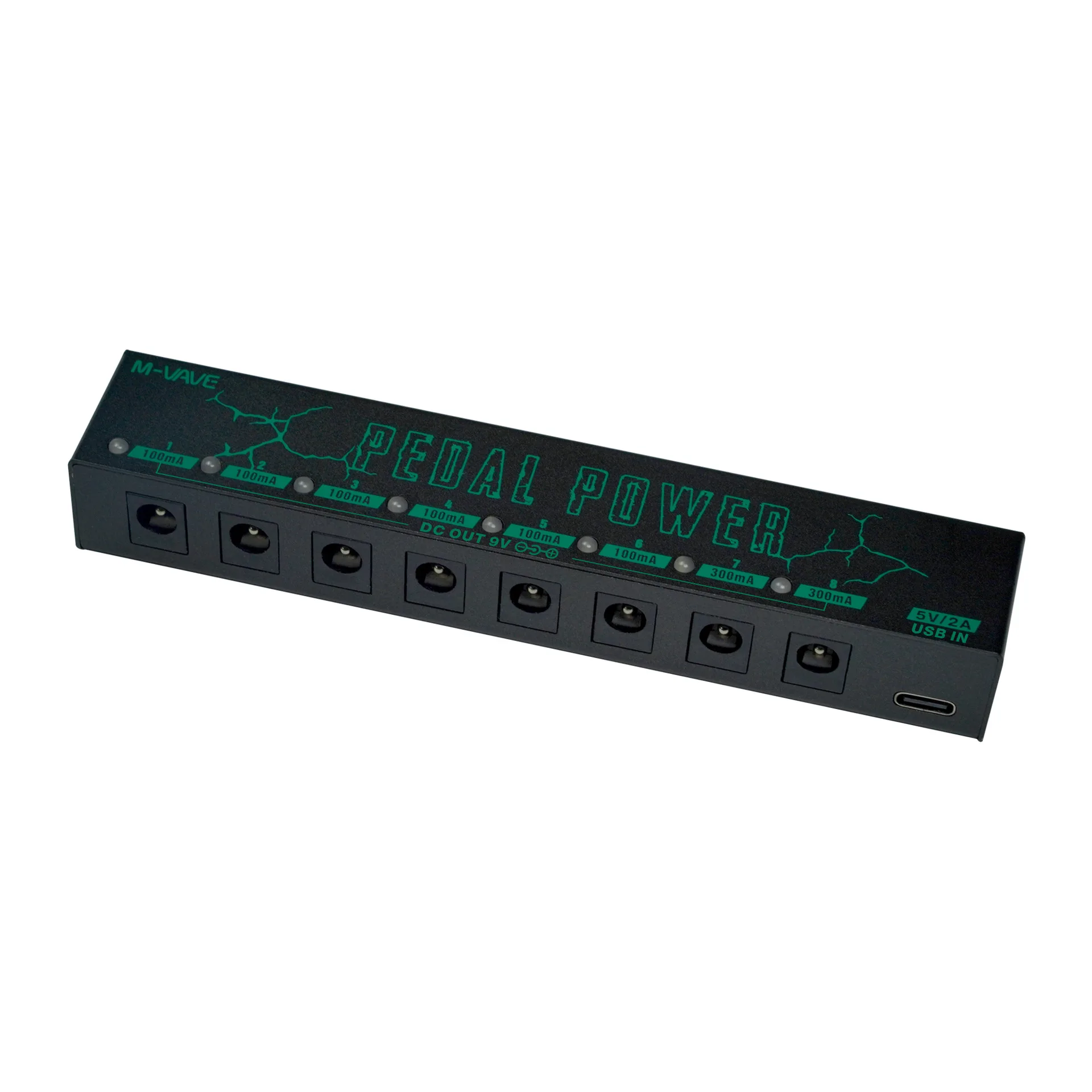

Hooqu Factory Wholesale Guitar Effects 8-way 9V Power Supply