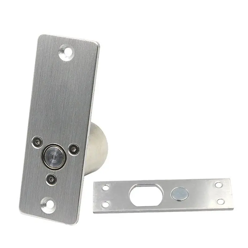 A92Z Electronic Cylinder Magnetic Induction NC Fail-Safe DC12V Electric Drop Bolt Lock Waterproof Outdoor Embedded Installation