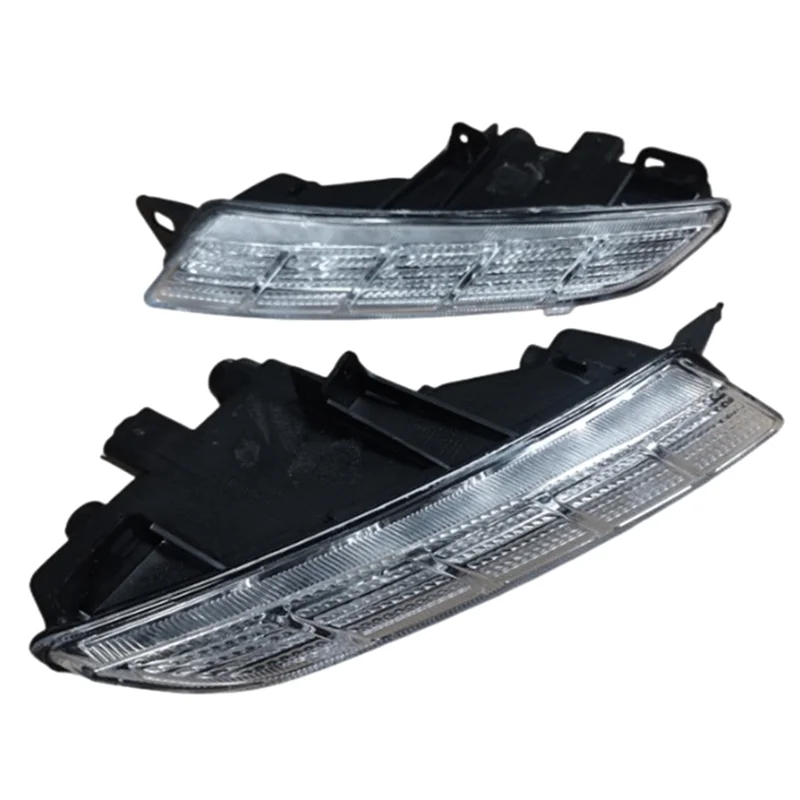 【قطرة السعر! !】1 زوج LED النهار تشغيل ضوء المصد الأمامي مصباح الضباب لسيتروين C4L B73R C4L 2012-2019 YL00159780