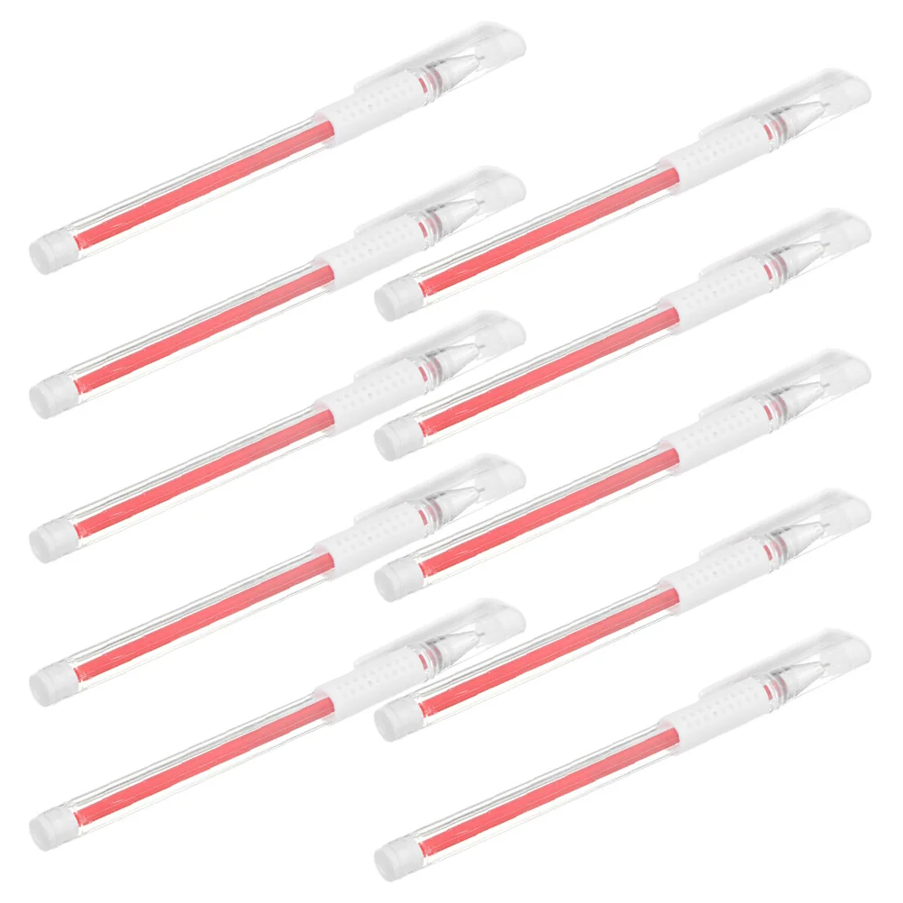 10Pcs Waterproof Skin Marker Pens Portable Eyebrow Positioning Marker Pen for Surgery Tattoo Supplies Skin Position Pen