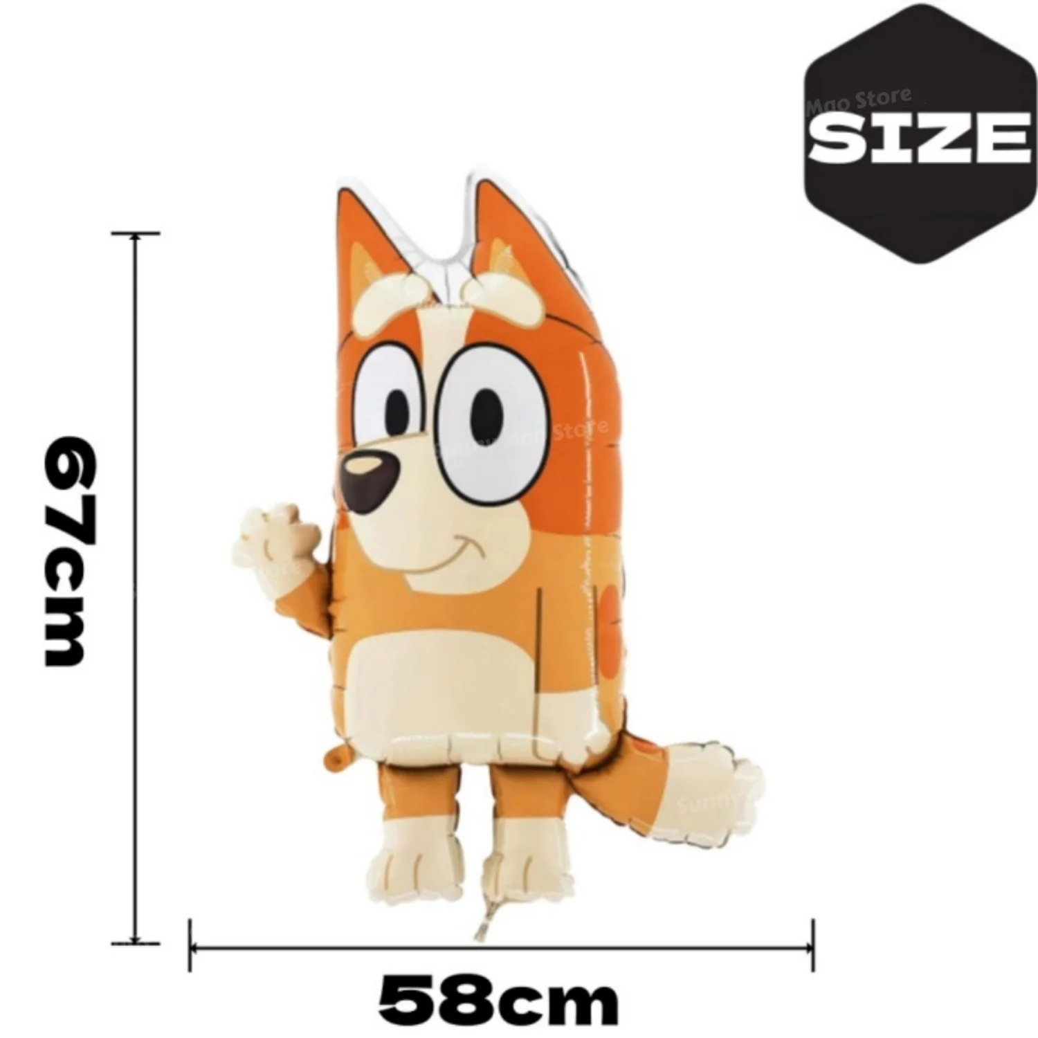 6 قطع بالونات زرقاء على شكل بنغو مجموعة بالونات من رقائق معدنية لحفلات أعياد الميلاد وحفلات أعياد الميلاد للأطفال لعبة كلاسيكية هدايا هوائية