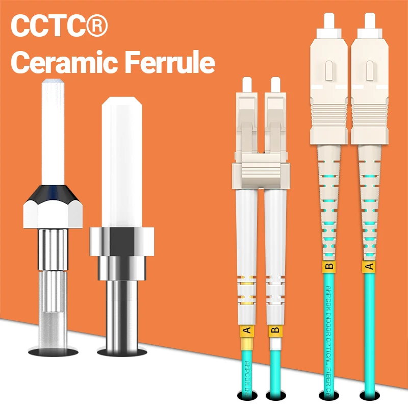 AMPCOM OM3 LC к SC UPC волоконно-оптический патч-кабель Многомодовый Дуплекс MMF 50/125μm 10 Гбит/с изгиб нечувствительный 2,0 мм оптоволоконный патч-корд