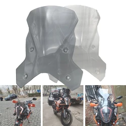 REALZION Motorcycle Accessories Windscreen Windshield Wind Shield Screen For KTM 1290 Super ADV Adventure R S 2017-2019 2018