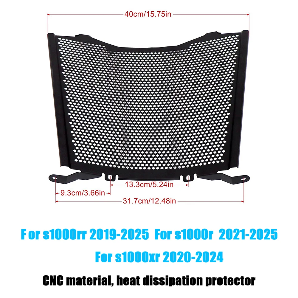 

Защитная решетка радиатора для мотоциклов BMW S1000RR, S1000R, M1000RR, M1000R 2019-2024 годов выпуска