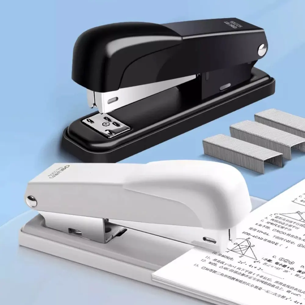 

Office stapler can bind 20 pages, for document binding, portable and rotatable stapler, with 5 boxes of staples