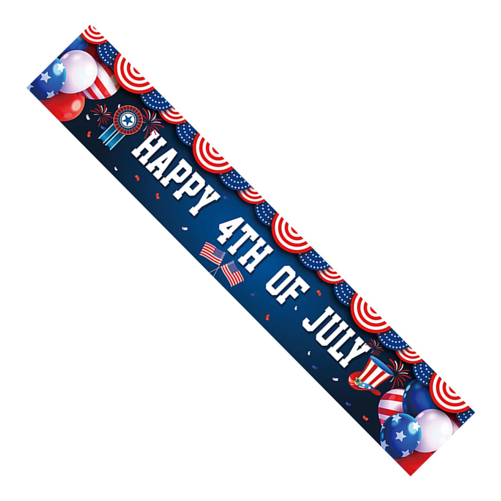 4th of July Decoration Banner Flag Exquisite and Classic Design Banner Flag for Veterans Day Memorial Day