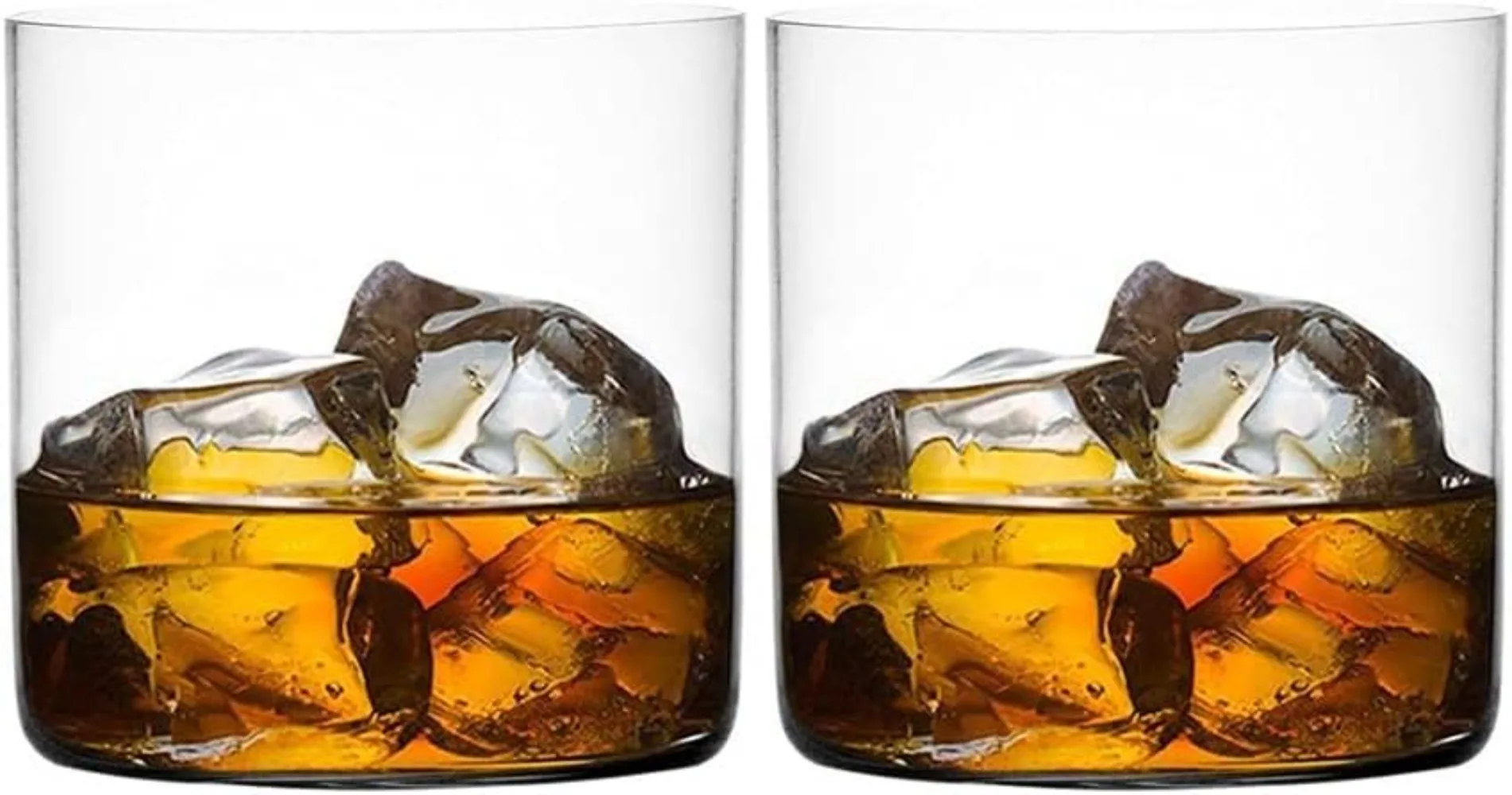 

Whiskey Glass, Classic Bar Old Fashioned Glasses Set of 4, 15.12 Ounces, Dishwasher Safe, Can Be Used for Bar Gatherings