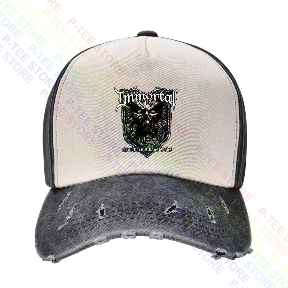 Immortal S Metal Boné, Snapback Caps, chapéu De Balde De Malha