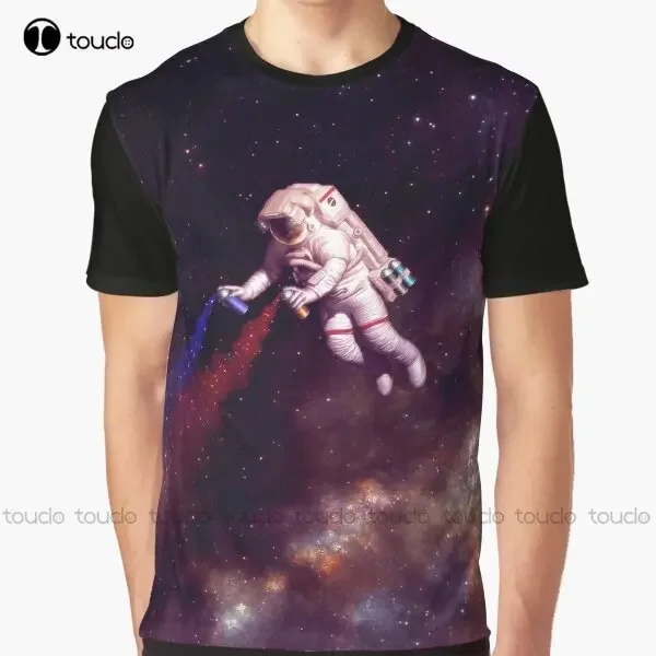 Galactic Deliciousness Graphic T-Shirt Custom Aldult Teen Unisex Digital Printing Tee Shirts Custom Gift Xxs-5Xl Streetwear