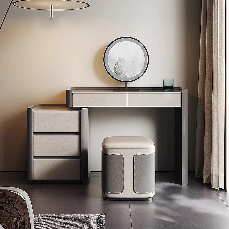 

Modern Trendy Vanity Table Premium Aesthetic Elegant Classic Vanity Table Minimalist Beauty Meuble De Chambre Bedroom Furniture