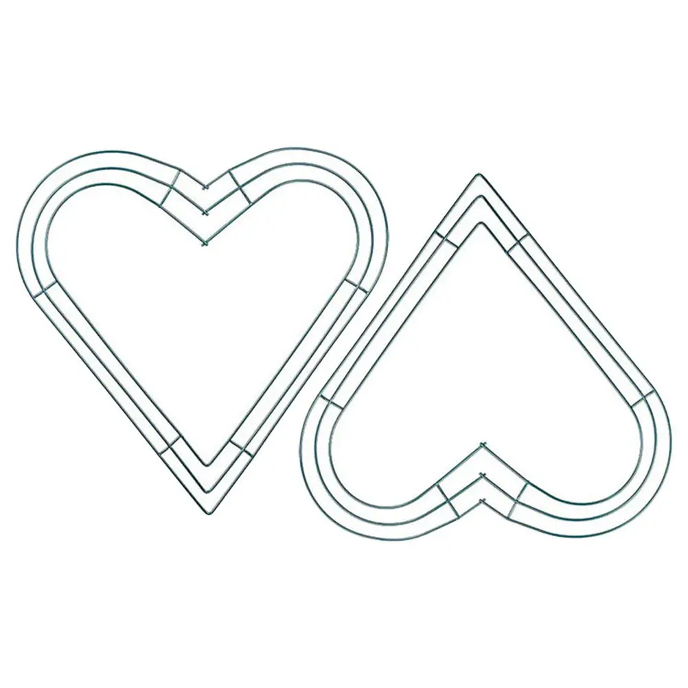 2 Pcs Draht Kranz C…