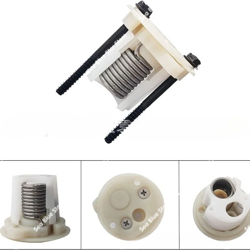 Toilet Accessories 385236096 Spring Chuck Kit with White End Cap and Bolts for Dometic, Traveler Toilet Accessories