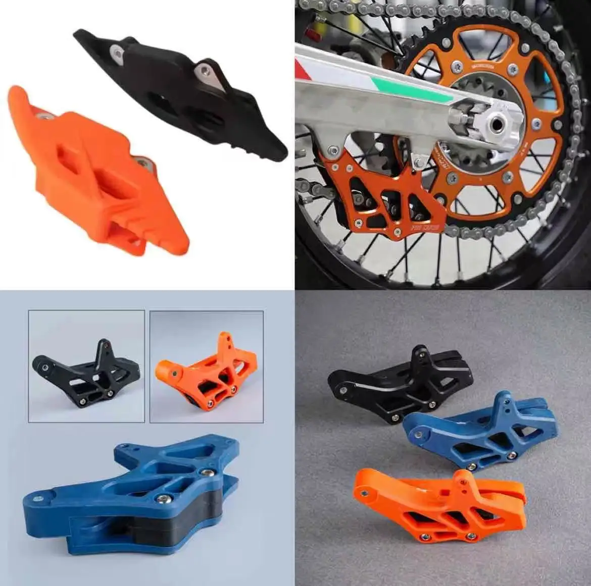 Original motorcycle chain guide and chain protection device suitable for KTM SX SXF XC XCF XCW XCFW EXC for Husqvarna for GASGAS