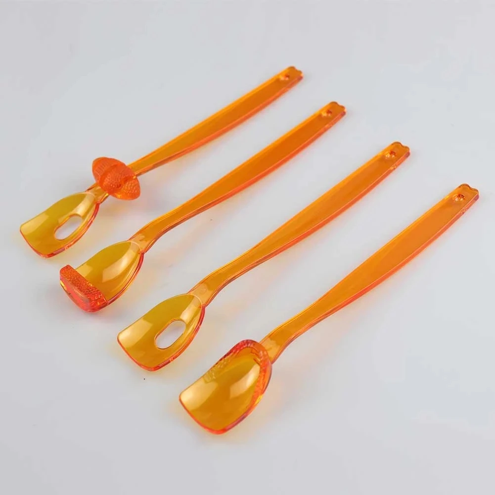 4 قطعة/المجموعة الكلام العلاج ملعقة اللسان تدليك العضلات المدرب التوحد إعادة التأهيل النطق تحسين أدوات التدريب الحديث #3