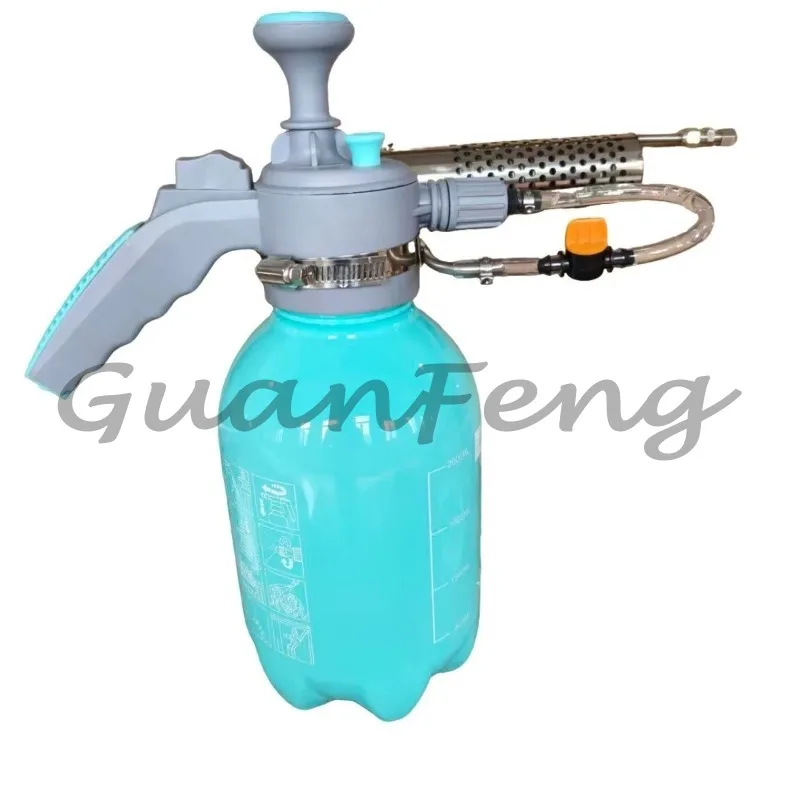 2L Portable Hand-held Hot Mist Sprayer, Smoking Machine with Pressure Reducing Valve, for Prevention and Treatment