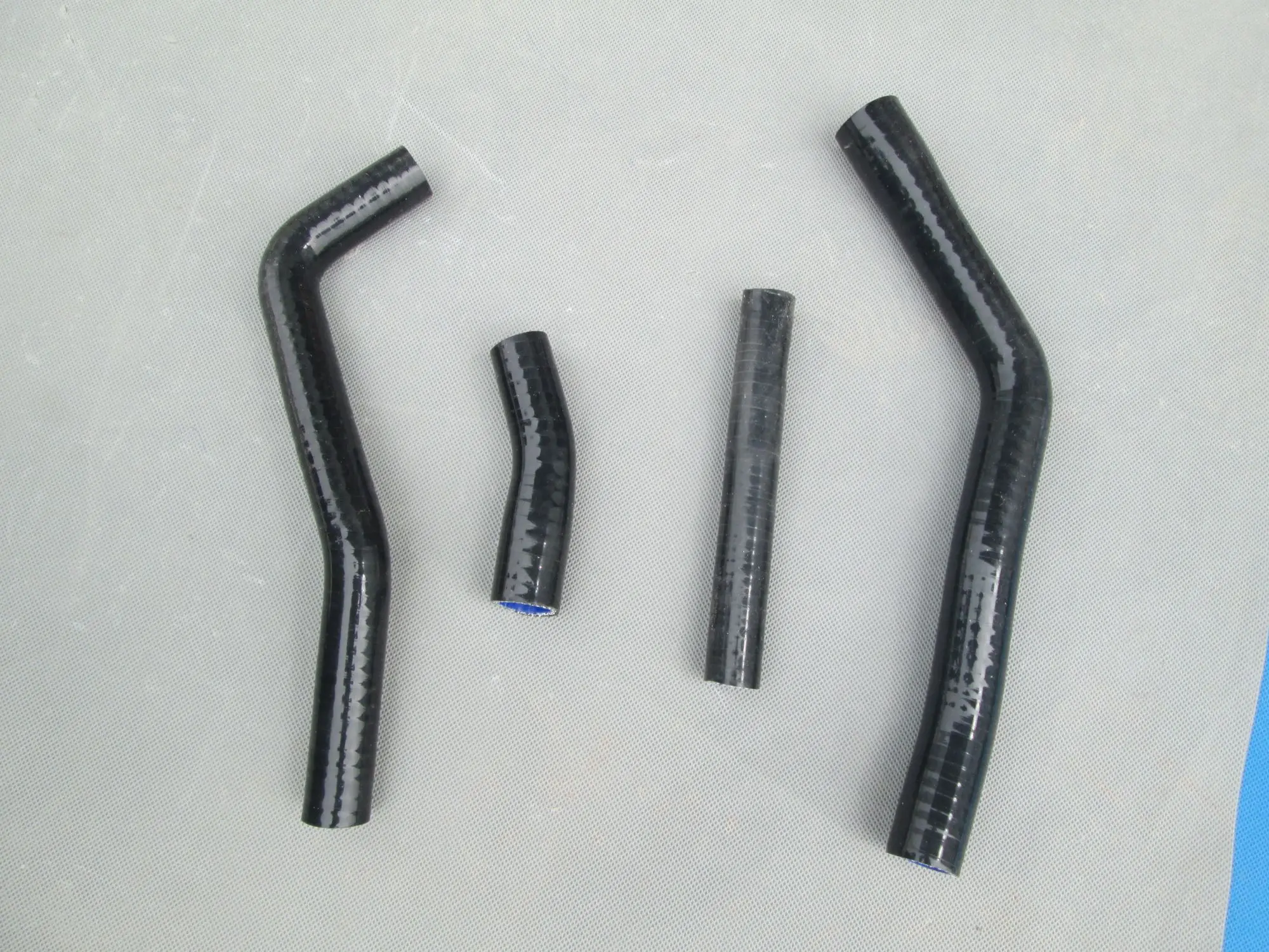 Black Silicone Radiator Hose For 2010-2013 Yamaha YZ450F 2010 2011 2012 2013