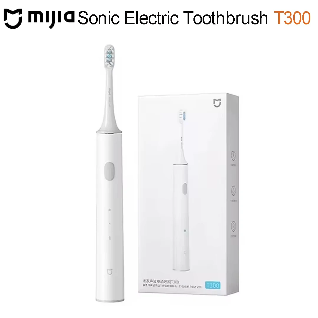 Mijia T300 Sonic Electric Toothbrush Long Battery Life IPX7 Waterproof Rechargeable Toothbrush Whitening Teeth