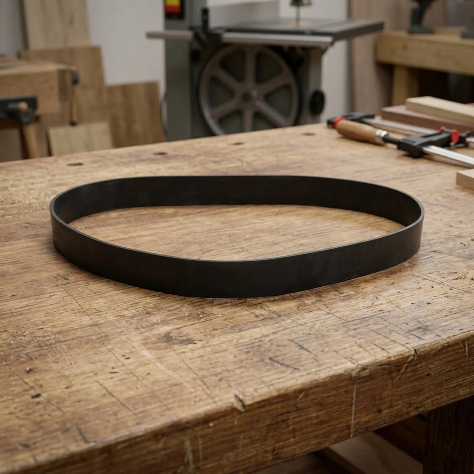 16Inch Bandsaw Bands WoodWorking Band Saw Rubber Band Saw Ring 400 Mm Scroll Wheel Power Tools Woodworking Parts