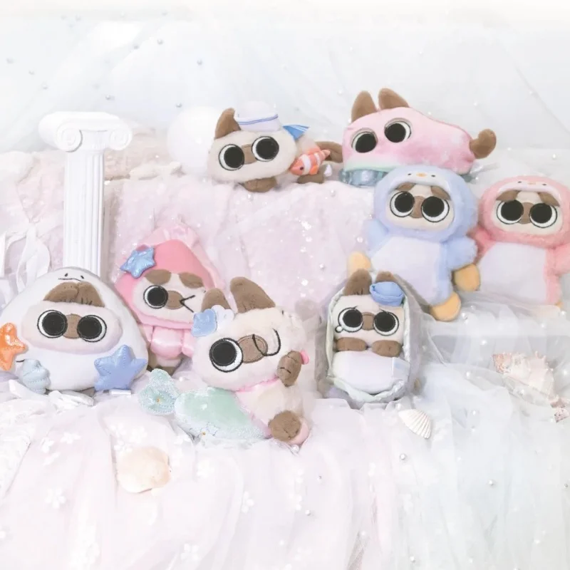 

Azuki Can Twenty Thousand Leagues Under The Sea Soft Keychain Charm Blind Box Kawaii Ocean Collectible Manga Fans Birthday Gift