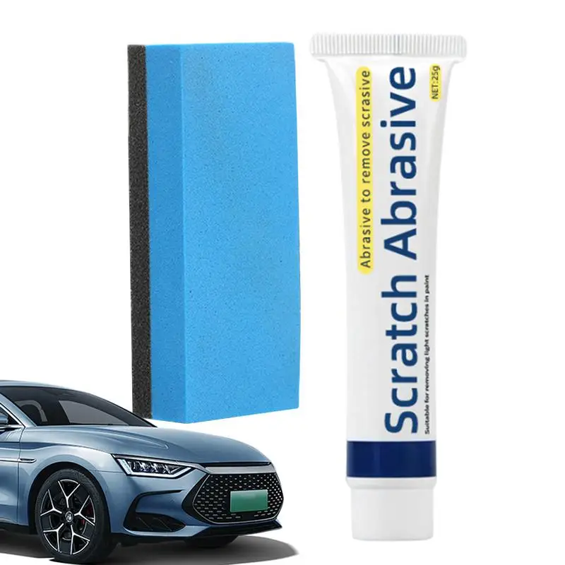 Car Scratch Repair Automotive Scratch Removal Kit Vehicle Scratches Repair Wax With Sponge Car Scratch Remover For Various Car