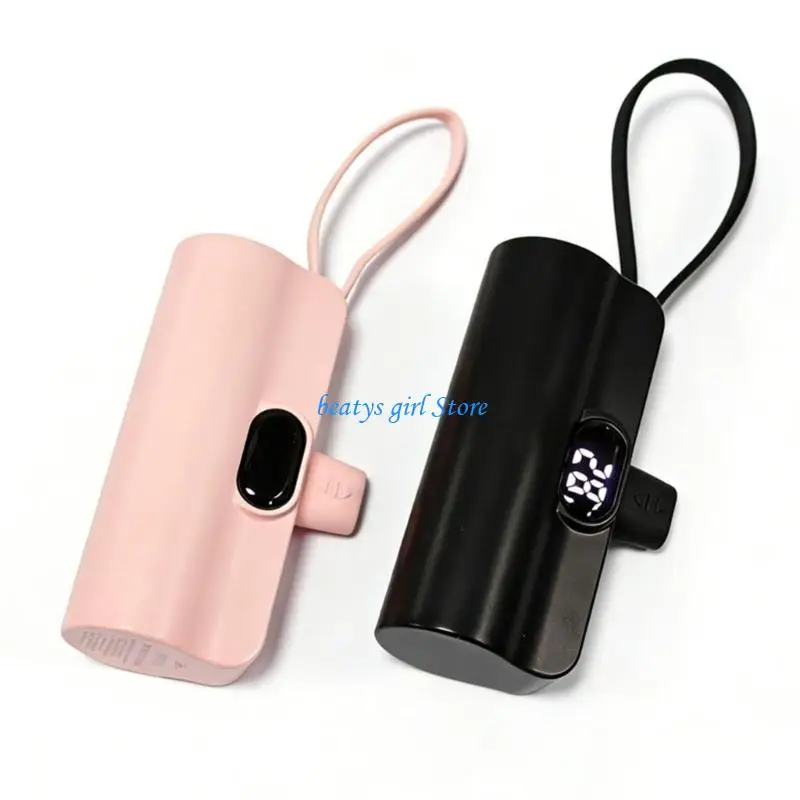 C7AB 21700 Battery Medication Case with Type C Cable Digital Display Portable Digital Display Battery Pack for DIY Device Build