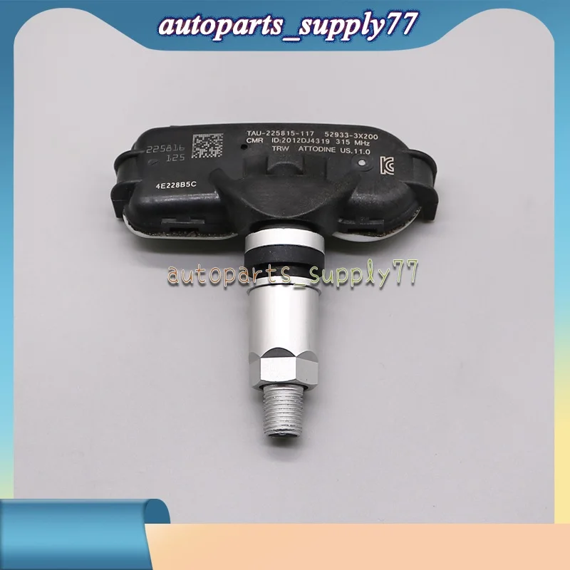 4PCS 52933-3X200 529333X200 TPMS SENSOR For 2010-2013 Hyundai Elantra 2011-2018 Kia Rio 315MHz TIRE AIR PRESSURE SENSOR