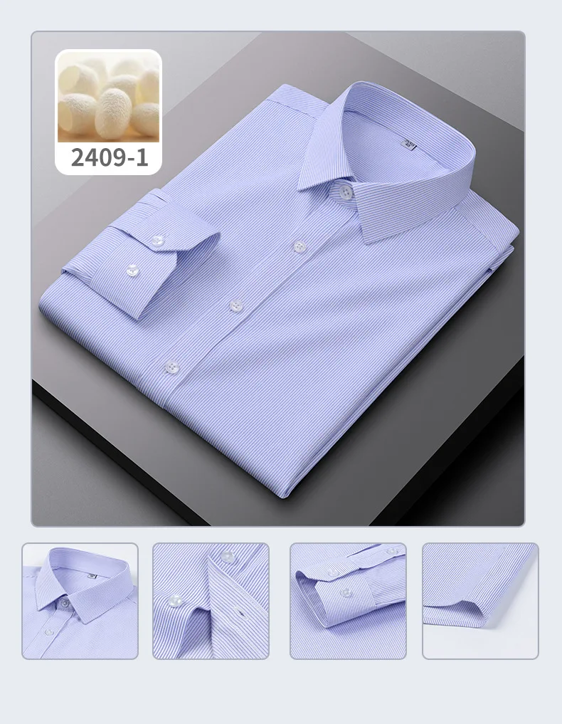 2025 new style T shirt men spring&autumn fashion soild color open stitch freely gentlemant