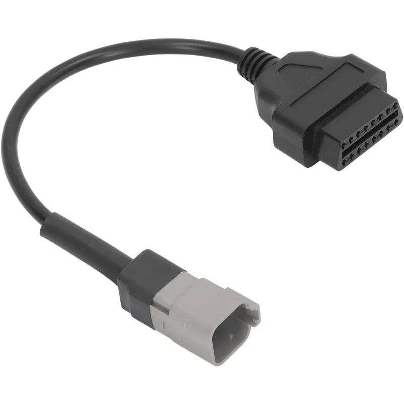 6 Pin Male to 16 Pin Female OBD2 Diagnostic Adapter Cable 30cm CAN Bus for BRP Bombardier Can-Am Outlander Moto ATV UTV ELM327