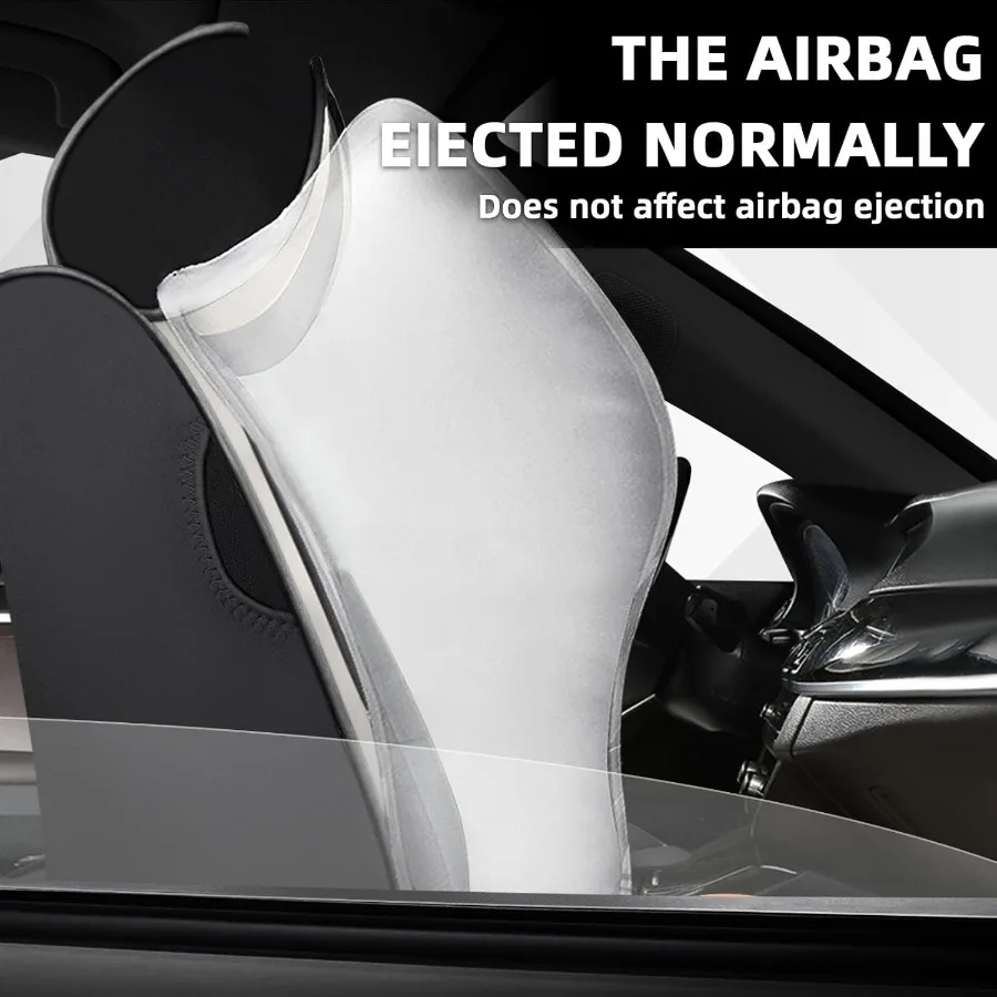 غطاء مقعد السيارة مناسب لسيارة Jeep Renegade 20152023 وسادة هوائية متوافقة غير قابلة للانزلاق غطاء مقعد مقاوم للماء واقي مقعد السيارة قسط Interi #4