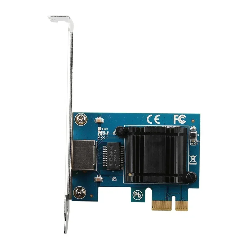 Tarjeta de red PCI-E a RJ45 de 2,5G, Chip RTL8125B, tarjeta de red PCI Express Gigabit Ethernet, 10/100/2500Mbps, 1Gbps/2,5Gbps para PC