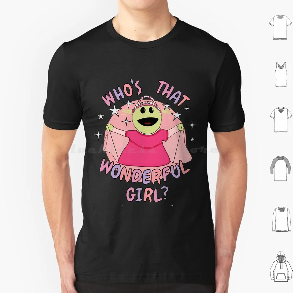 Nanalan Who's That Wonderful Girl Peepo T Shirt Cotton Men Women DIY Print Nanalan Meme Peepo Mona Canada Who Is That