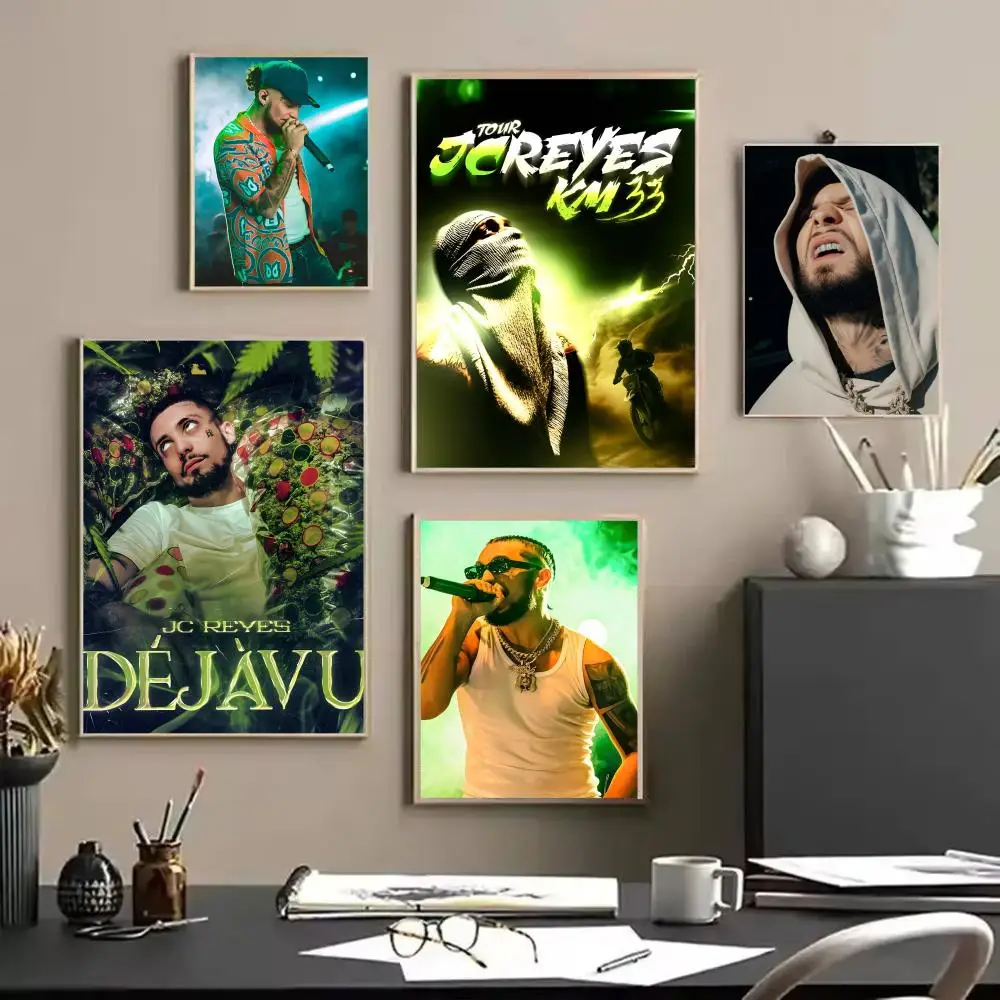 Singer Jc R-Reyes Painting Calligraphy Frameless Canvas Poster Wall Art Perfect For Hallway Home Decoration Holiday Gifts