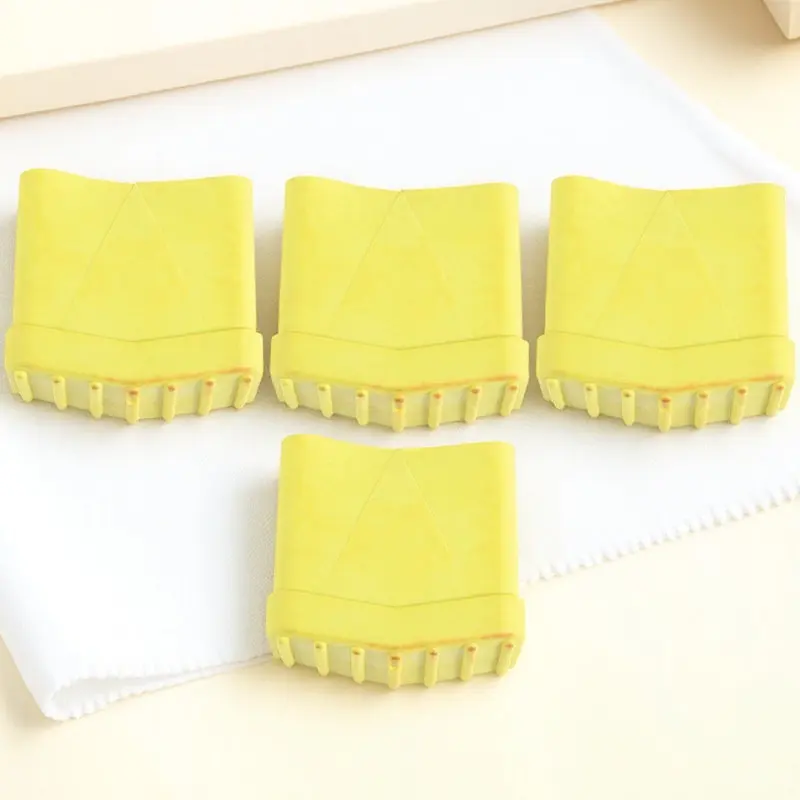 

4Pcs Non-Slip Ladder Feet Covers Rubber Protector Pads for Extension Step Lift Engineering Ladders Floor Scratch Protection