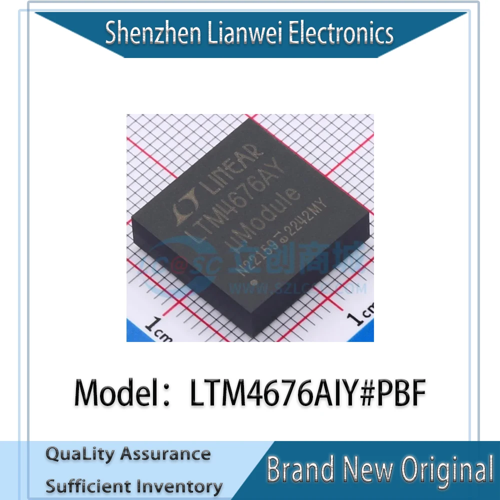 

100% New Original LTM4676AIY#PBF LTM4676AIY LTM4676AY IC Chipset BGA-144