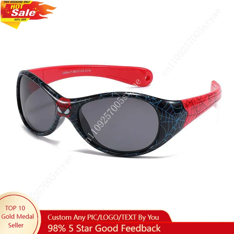 

3D Spider-man Children's Sunglasses Cartoon Style Sunglass Protect Against Direct Sunlight