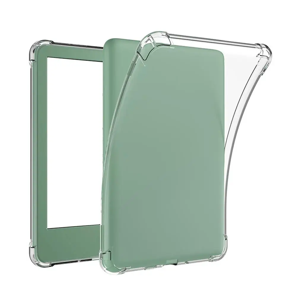 TPUโปร่งใสAnti-Fall Shell E-BookสําหรับKindle 2024 PaperWhite6 และScribeใช้งานร่วมกับKindle E-อ่าน