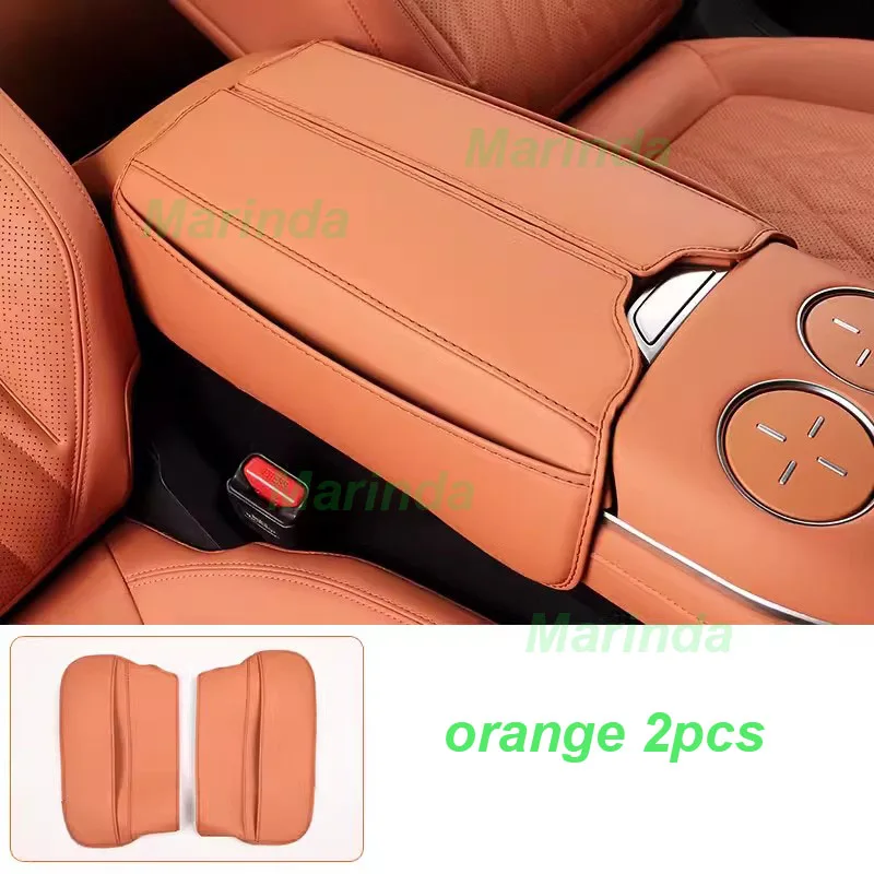 

Car Center Armrest Leather Cover for Changan Deepal S7 2023 Armrest Pad Central Console Case Storage Bag Interior Accessories