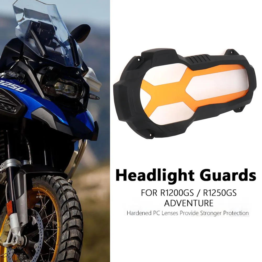 

For BMW R1200GS R 1200 GS LC Adventure R1250GS ADVENTUER R 1250 GS ADV Motorcycle PC Headlight Guard Protector Cover Protection