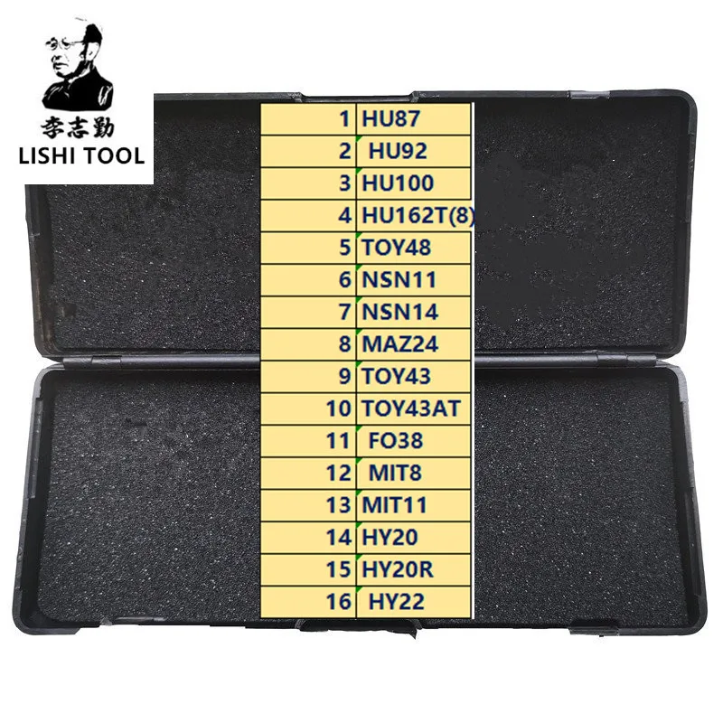 lishi 2 in 1 HYN11 HY15 HYN7R HY16 HY20 HY20R HY22 HU100(10) HU101 HU100R HU162T(9) HU162T(10) HU39 HON58R HON66 HON70 HON77